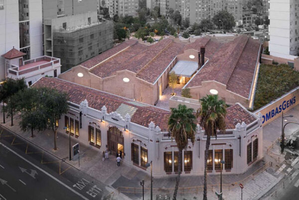 Imagen: vista aérea del centro cultural Per Amor a l'Art