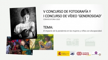 V edición del concurso de fotografía y vídeo ‘Generosidad’