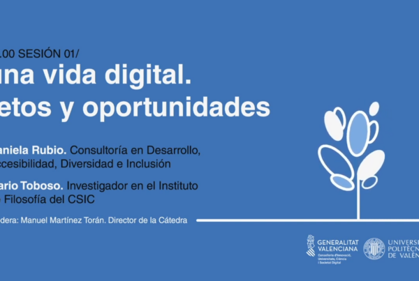 Extracto de la sesión 01 de la 1ª Jornada dicaTIC - Brecha digital y discapacidad.