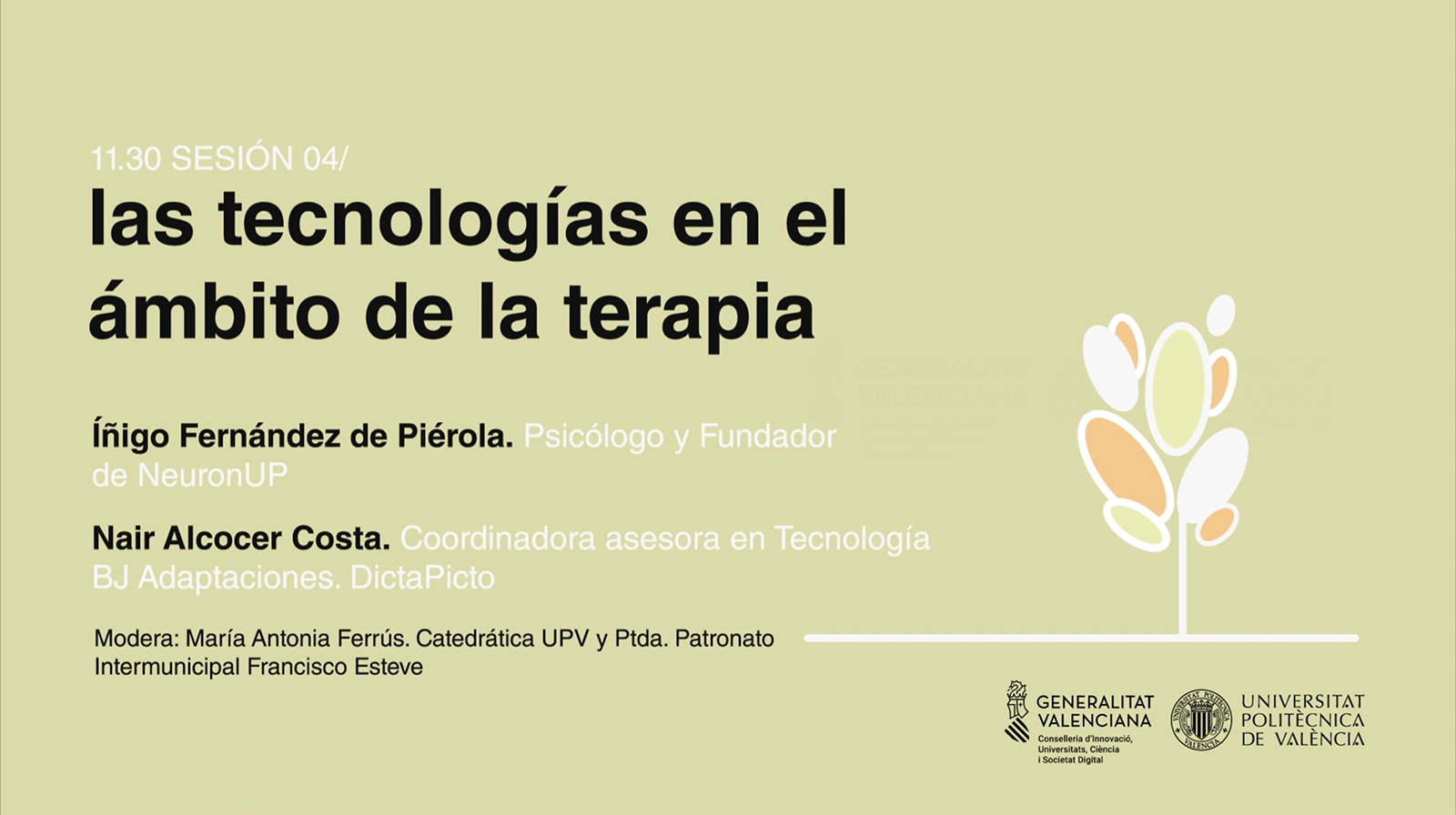 Las tecnologías en el ámbito de las terapias | Extracto de la Sesión 04 de la 1ª Jornada dicaTIC – Brecha Digital y Discapacidad.