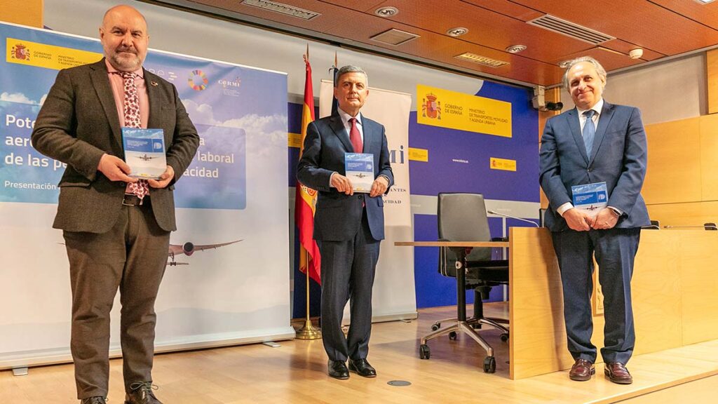 Acto de presentación del libro sobre la inclusión laboral en el sector aeronáutico