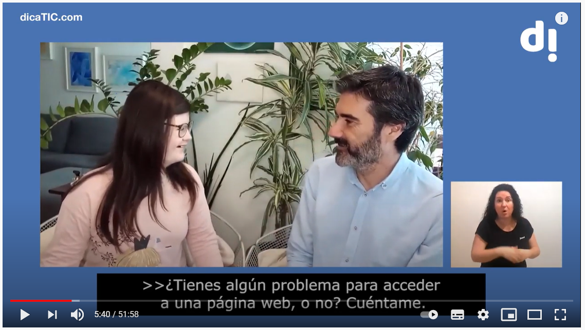 WEBINAR 06 #dicaTIC | ‘Accesibilidad web’ – Portfolio Multimedia | Jorge Tarazona