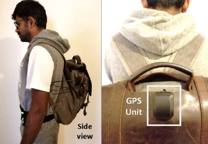 Diseñan una mochila que asiste a personas con discapacidad visual