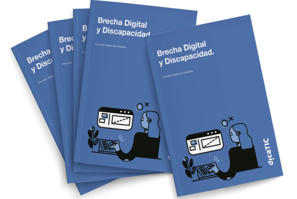 Portada del primer estudio de la Cátedra Dicatic sobre Brecha Digital y Discapacidad