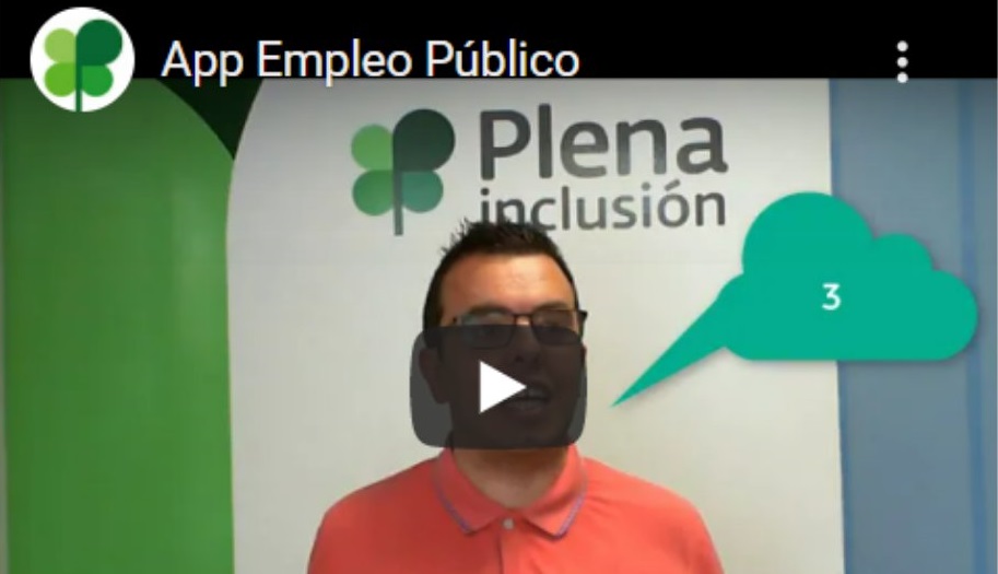 Aplicación en lectura fácil sobre oposiciones con plazas para personas con discapacidad