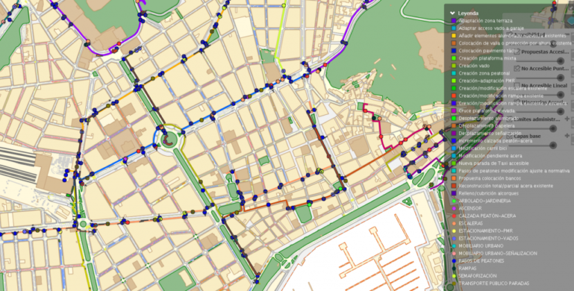 Alicante diseña un ‘Plan de accesibilidad de itinerarios peatonales accesibles’