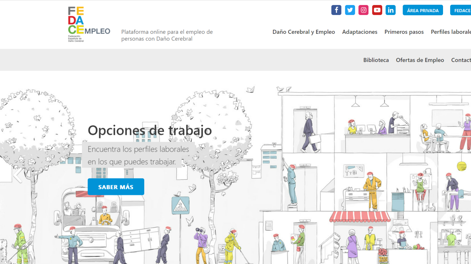 Nace Fedace Empleo, plataforma online de empleo para personas con daño cerebral