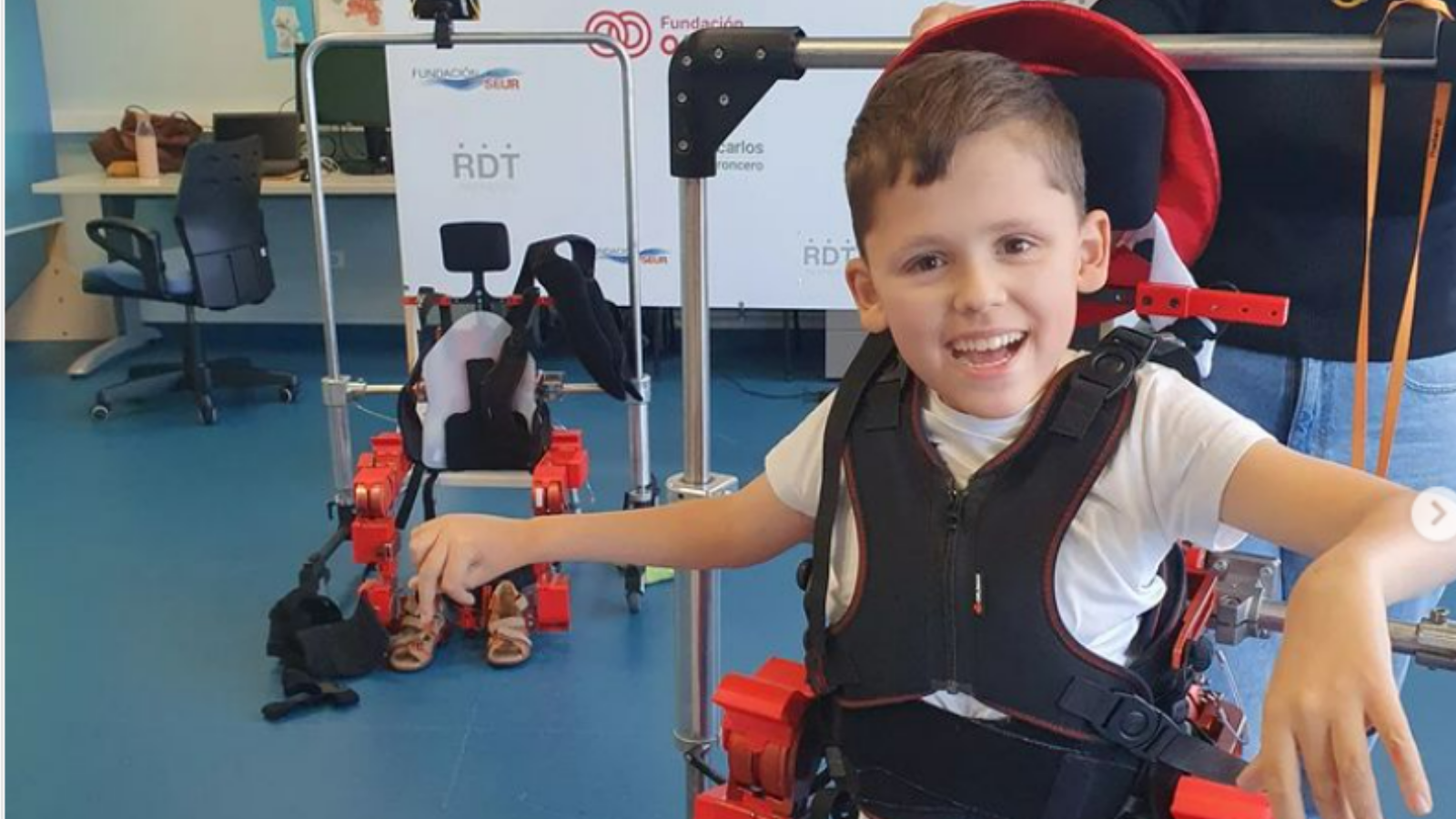 ‘Atlas 2030’, el exoesqueleto pensado para niños y niñas