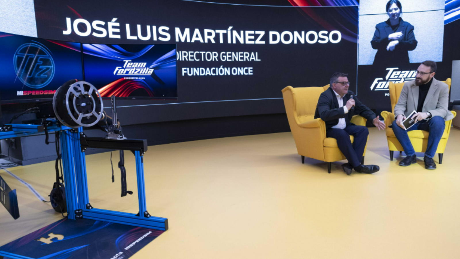Ford y Fundación ONCE lanzan el primer simulador de automovilismo virtual adaptado