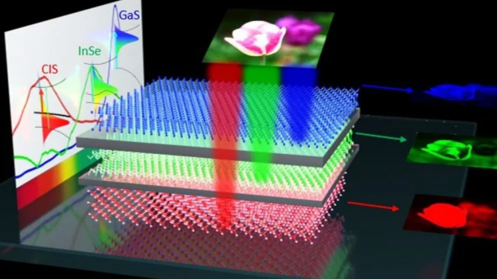 Fotografía que recrea el efecto óptico que se consigue con la utilización del dispositivo de visión artificial presentado en la Universidad de Georgia