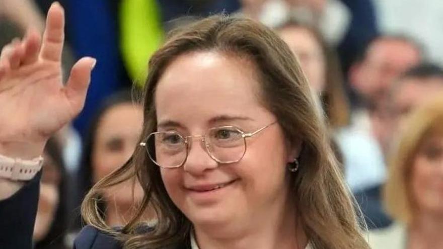 Mar Galzerán, la primera diputada con Síndrome de Down en Les Corts