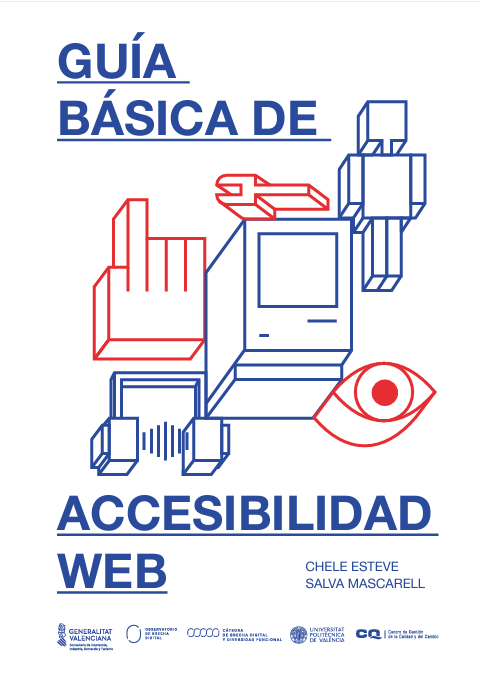 Dicatic publica tres guías básicas de accesibilidad web, documentos accesibles y contenido accesible en redes sociales
