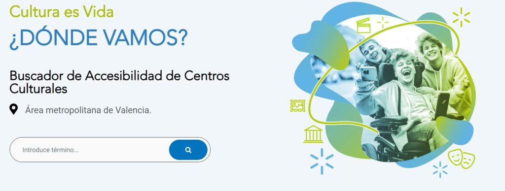 Portada de la página web Culturaesvida