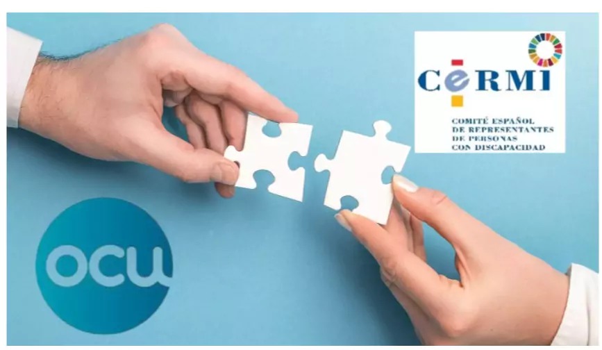 La OCU y el CERMI se alían para reducir la brecha digital en el ámbito de consumo