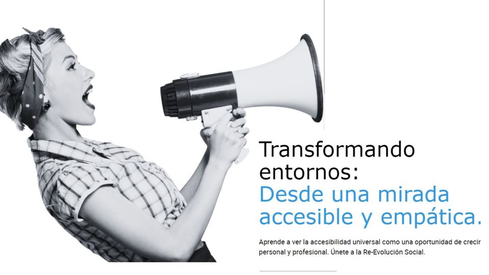 cartel creado por accesscity para anunciar el lanzamiento de su escuela