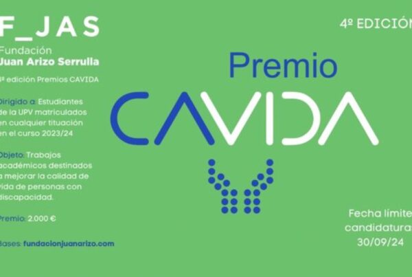 cartel de la convocatoria del premio cavida