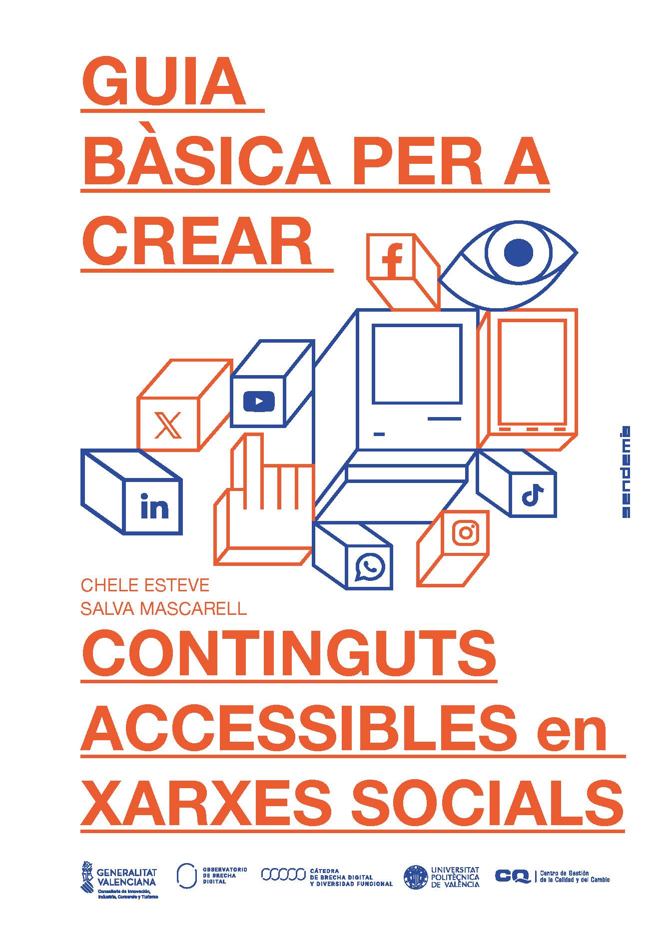 Guia bàsica per a crear continguts accessibles en xarxes socials dicatic online