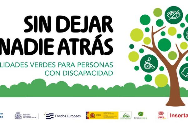 cartel de los cursos, con el título del programa y los logotipos de todas las entidades financiadoras