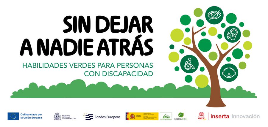 Fundación ONCE y la Fundación Biodiversidad impulsan la formación en empleos verdes