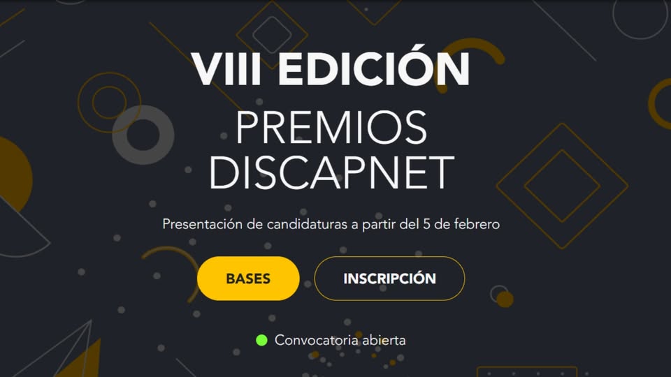 VIII Premios Discapnet de la Fundación ONCE a las Tecnologías Accesibles