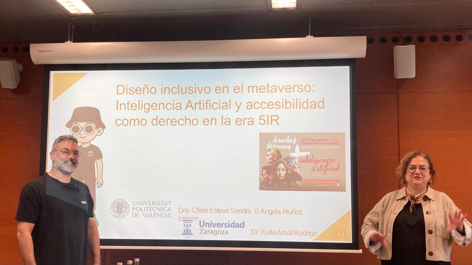 «Es prioritario que la accesibilidad digital sea reconocida como derecho fundamental», defiende Chele Esteve en el Congreso de Derechos Humanos