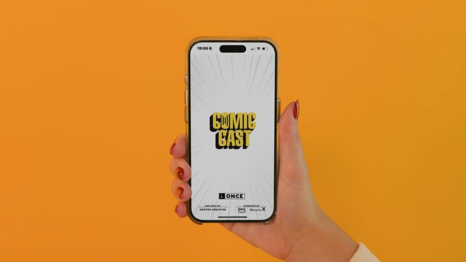 La ONCE y Dentsu Creative lanzan ComicCast, que aplica la IA a los cómics