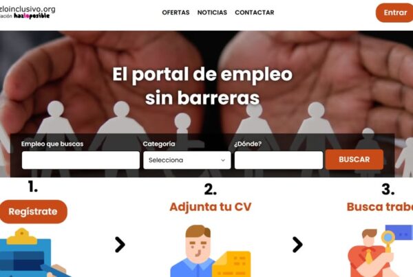 pantallazo de la página web hazloinclusivo.org