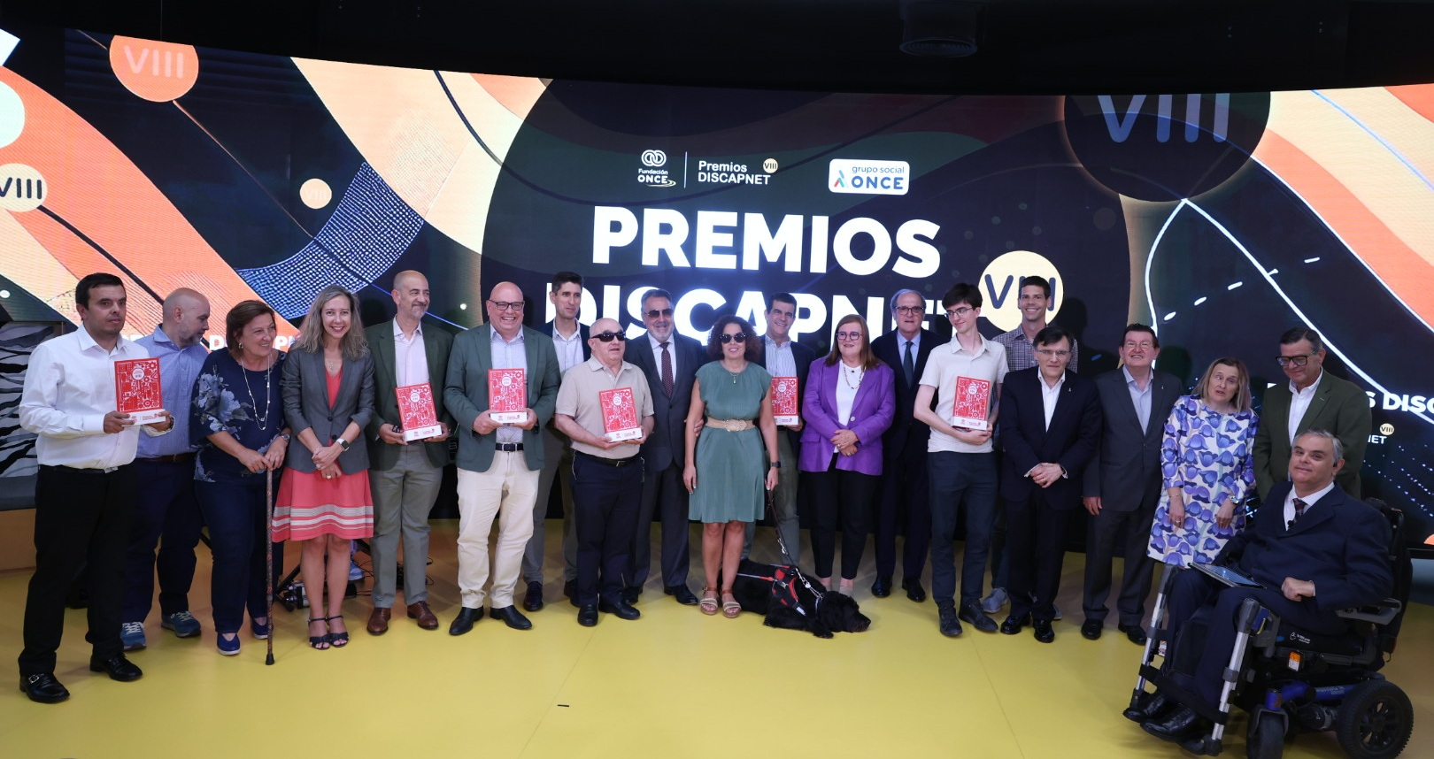 fotografía con todos los premiados